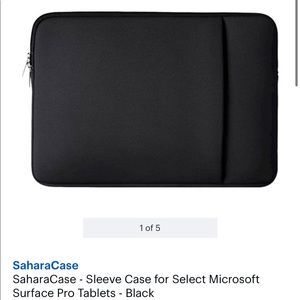 SaharaCase - Sleeve Case for Select Microsoft Surface Pro Tablets - Black